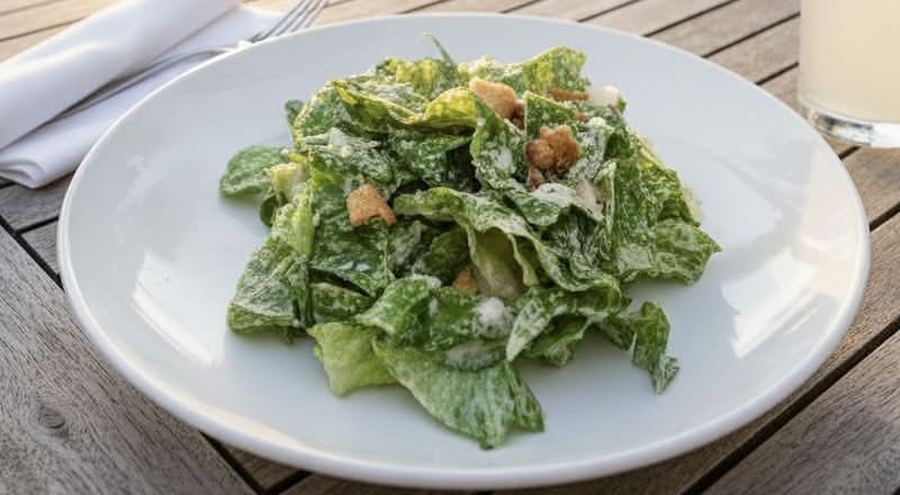 Caesar salad from Lighthouse 971, also available by the tray for catering in the Upper Beaches and east Toronto